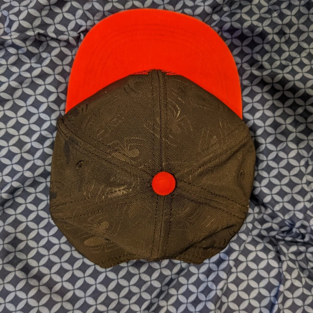 Marvel Spider-Man Snapback Baseball Hat Boys Black/Red One Size Fits Most